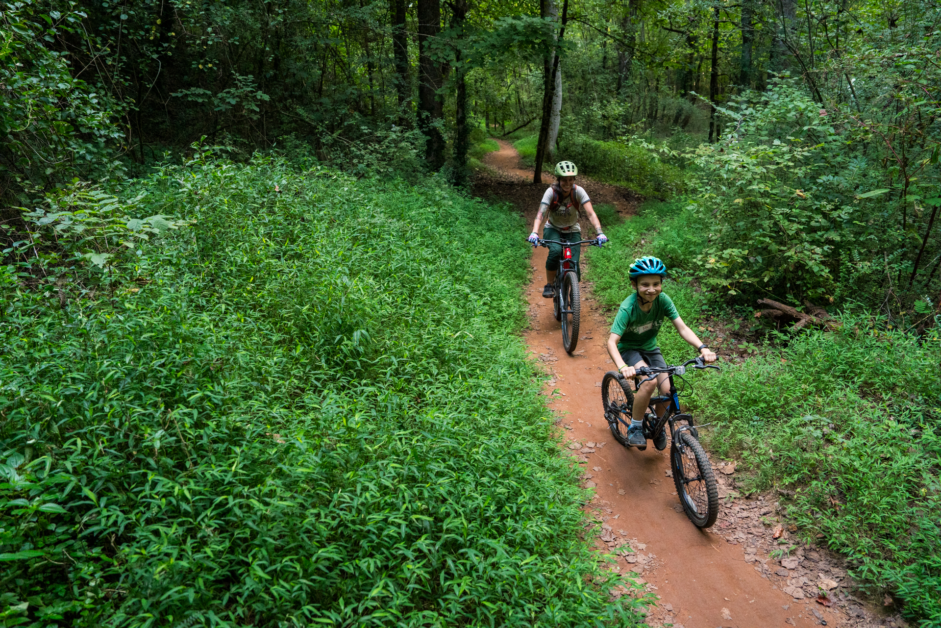 Photograph depicting a trail at Ready to Roll - Baker Creek Beginner + Route